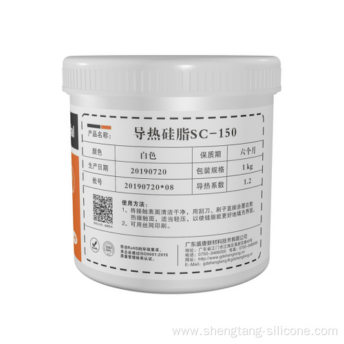 Lighting Conductive Silicone Grease Thermal Grease